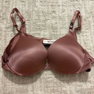 Victoria’s Secret So Obsessed add 1.5 cup sizes dusty rose pushup bra 36AA BNWT